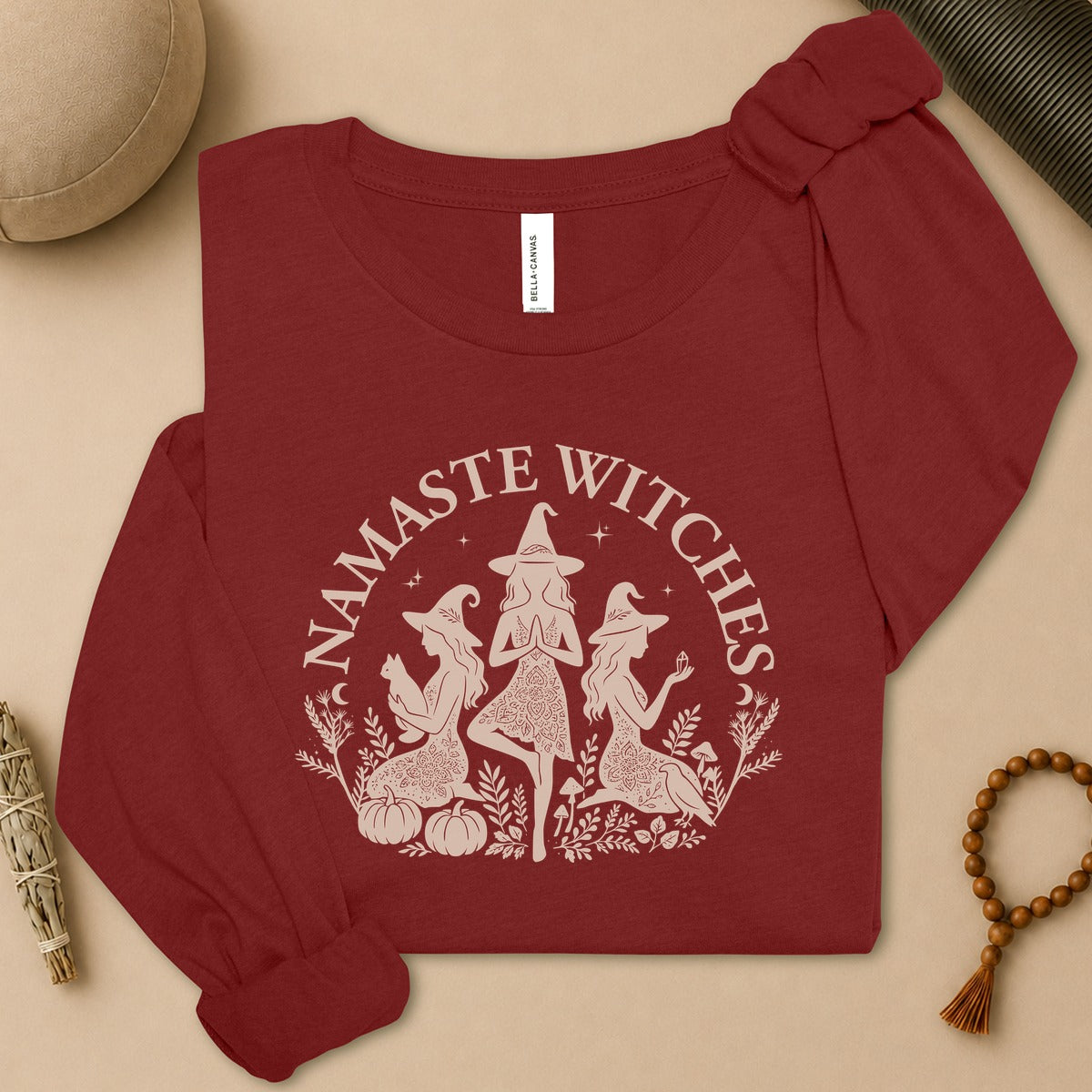 Namaste Witches Long Sleeve Tee