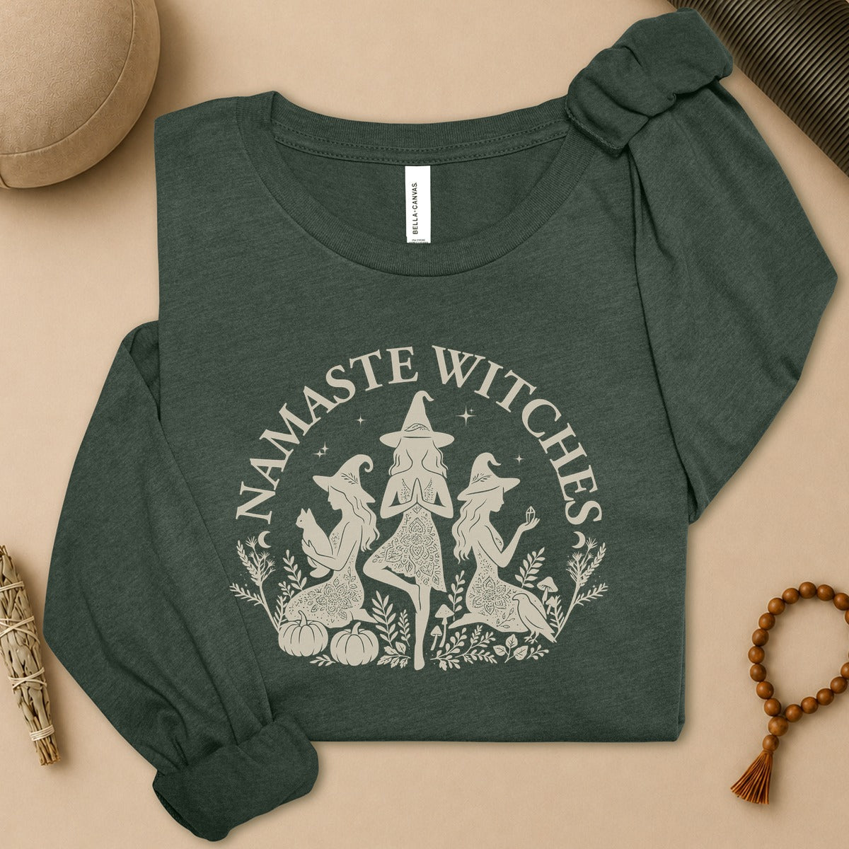 Namaste Witches Long Sleeve Tee