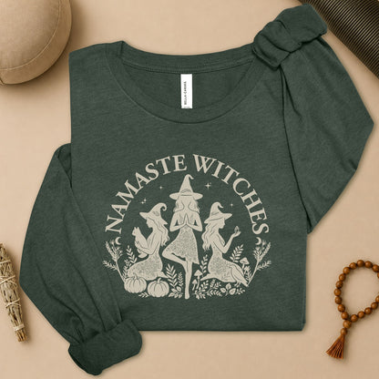 Namaste Witches Long Sleeve Tee