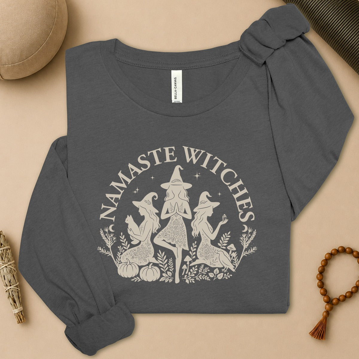 Namaste Witches Long Sleeve Tee