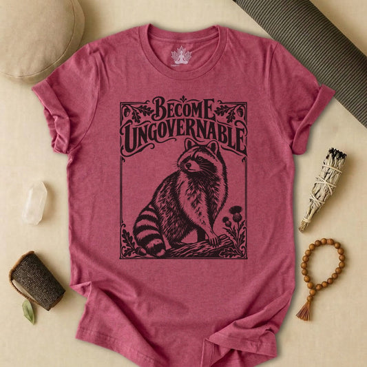 Become Ungovernable Racoon Tee