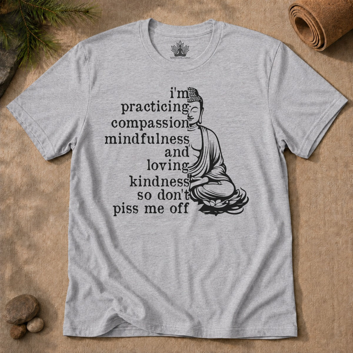 Practicing Compassion, Mindfulness & Loving Kindness Men Tee