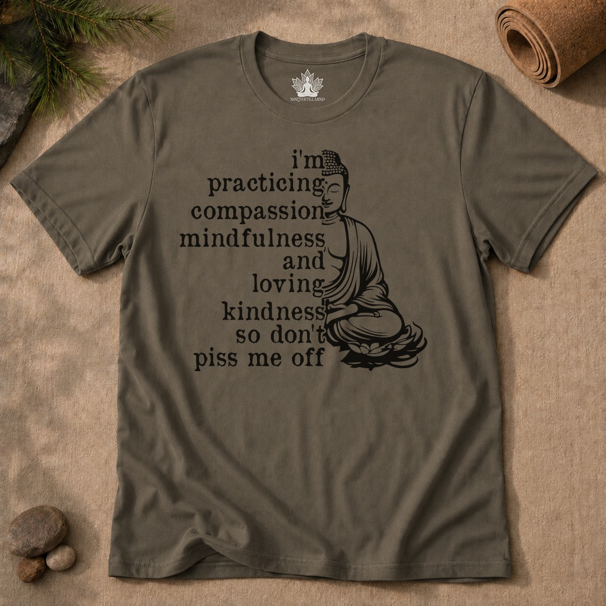 Practicing Compassion, Mindfulness & Loving Kindness Men Tee