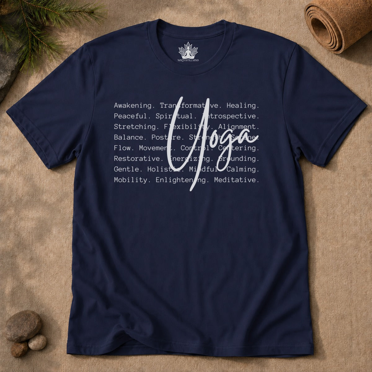 The Language of Yoga Men Tee