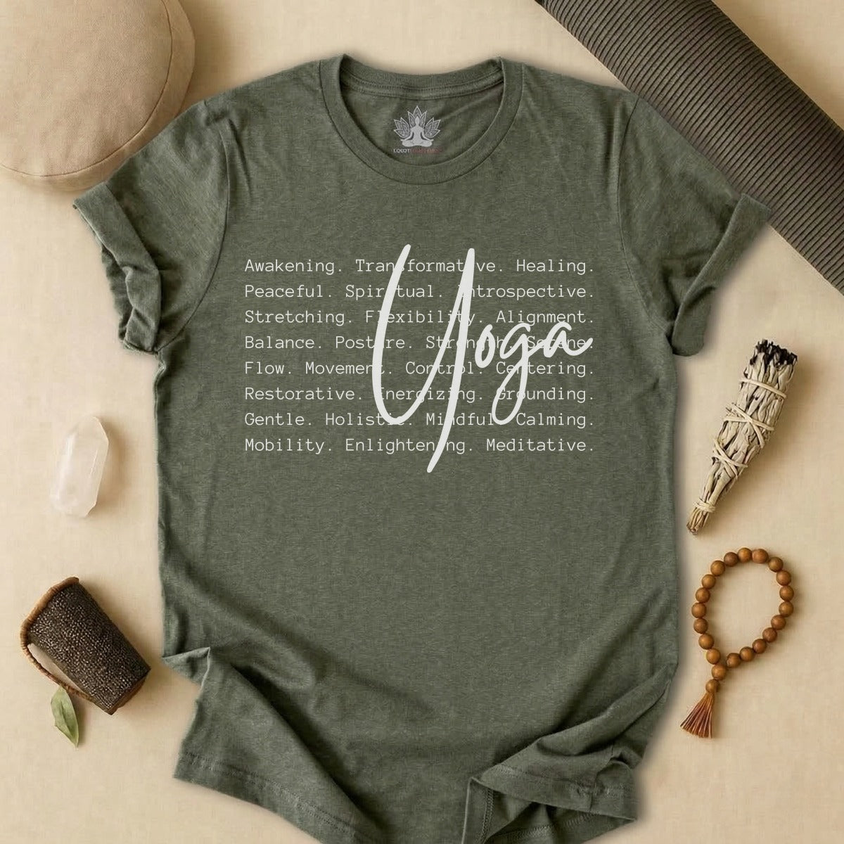 The Language of Yoga Tee