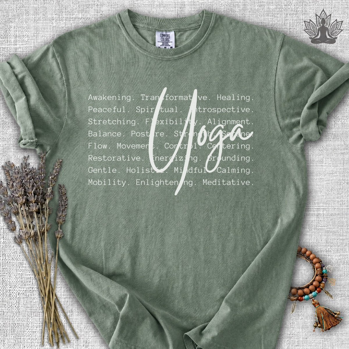 The Language of Yoga Comfort Colors® Tee