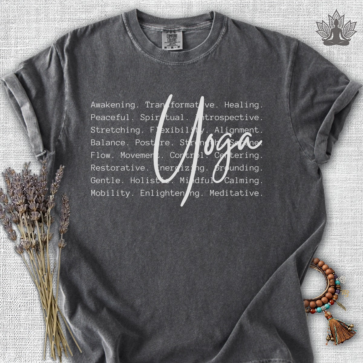 The Language of Yoga Comfort Colors® Tee