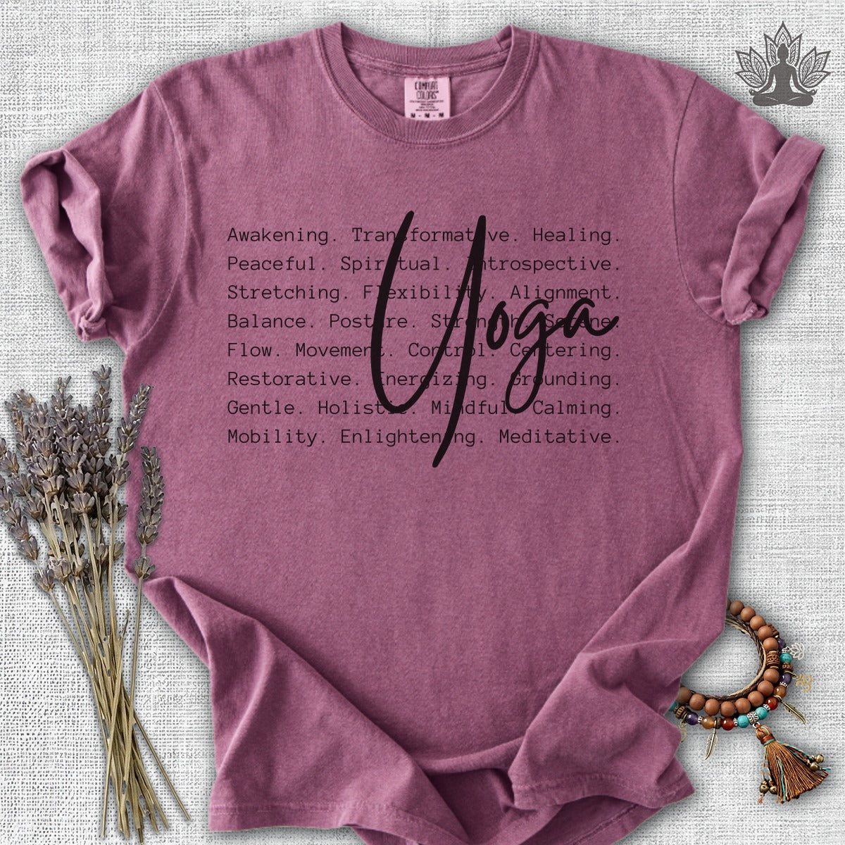 The Language of Yoga Comfort Colors® Tee