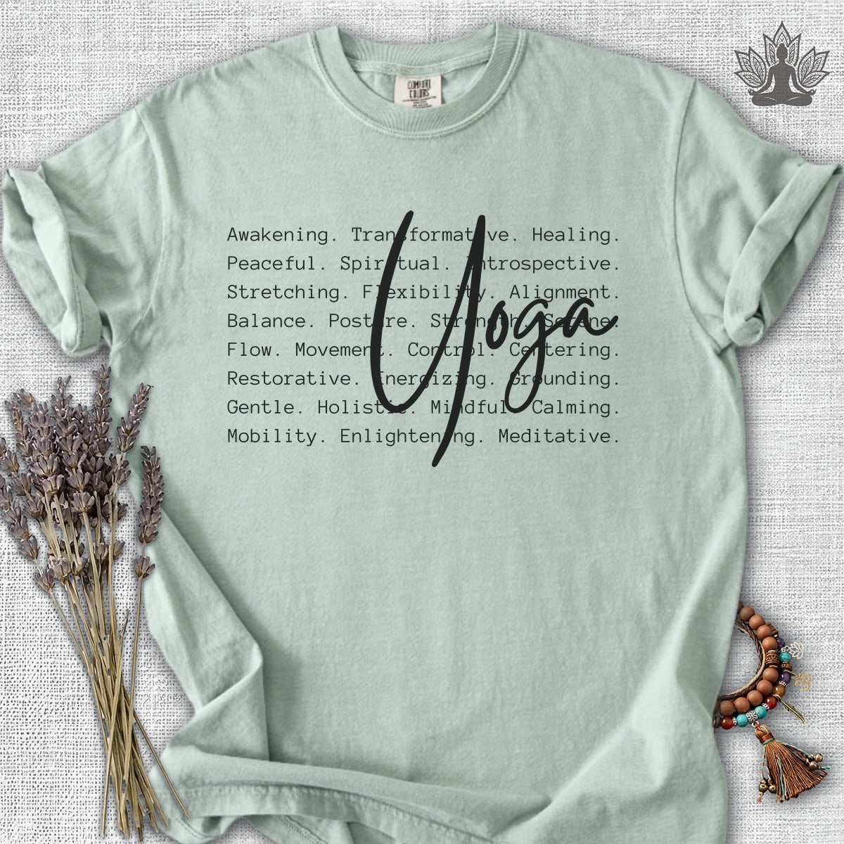 The Language of Yoga Comfort Colors® Tee