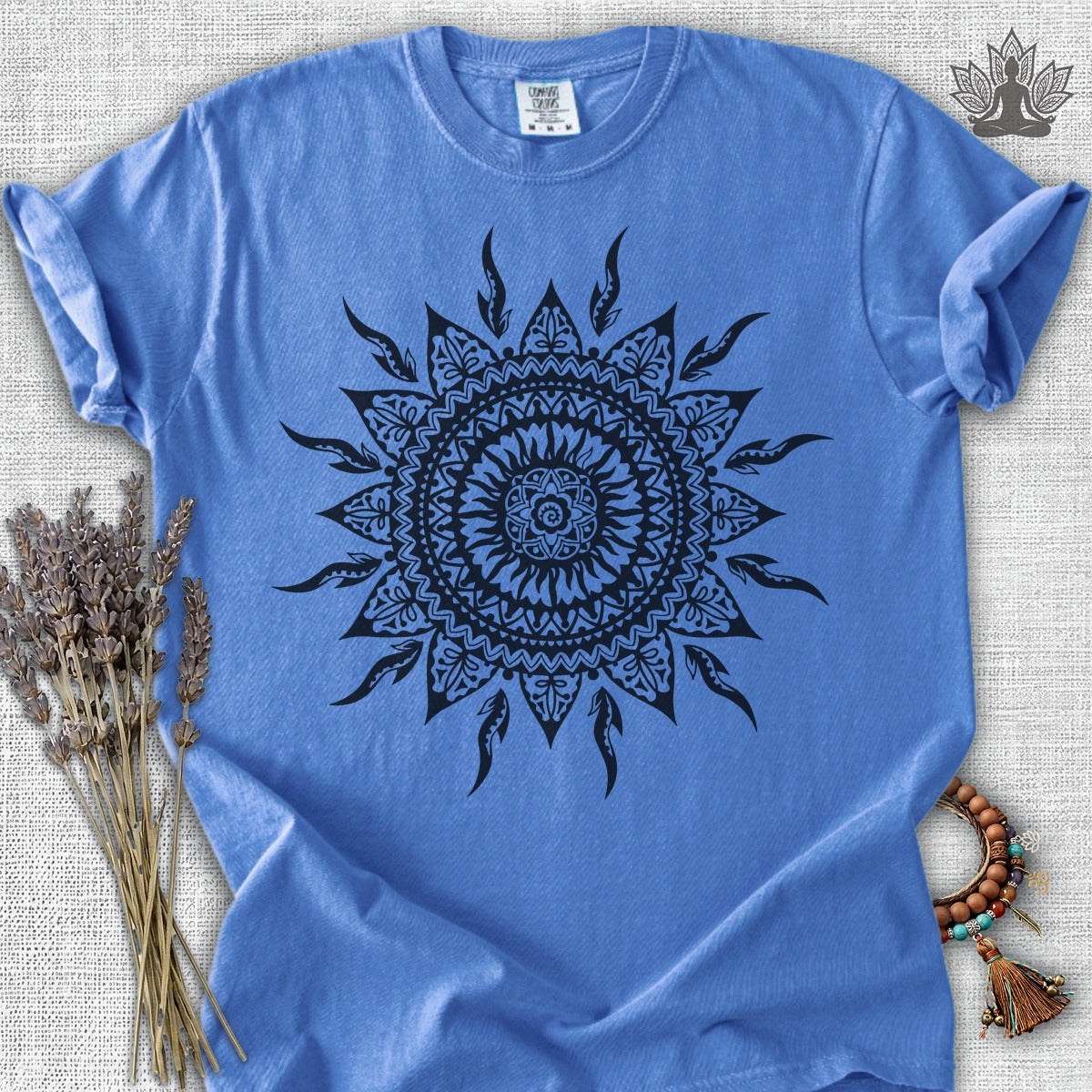 Sun Mandala Boho Comfort Colors® Tee