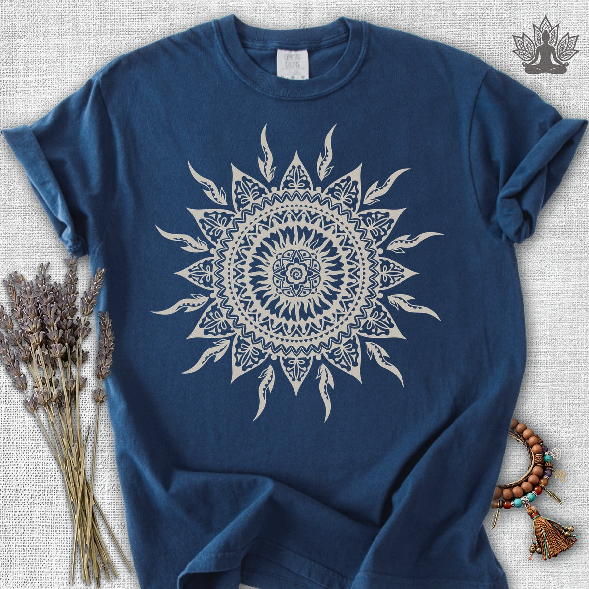 Sun Mandala Boho Comfort Colors® Tee