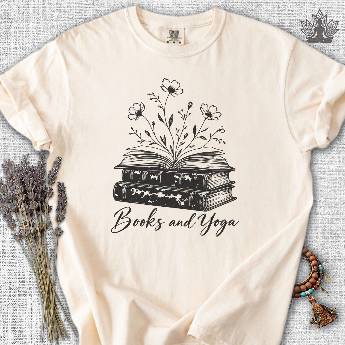Books & Yoga Comfort Colors® Tee