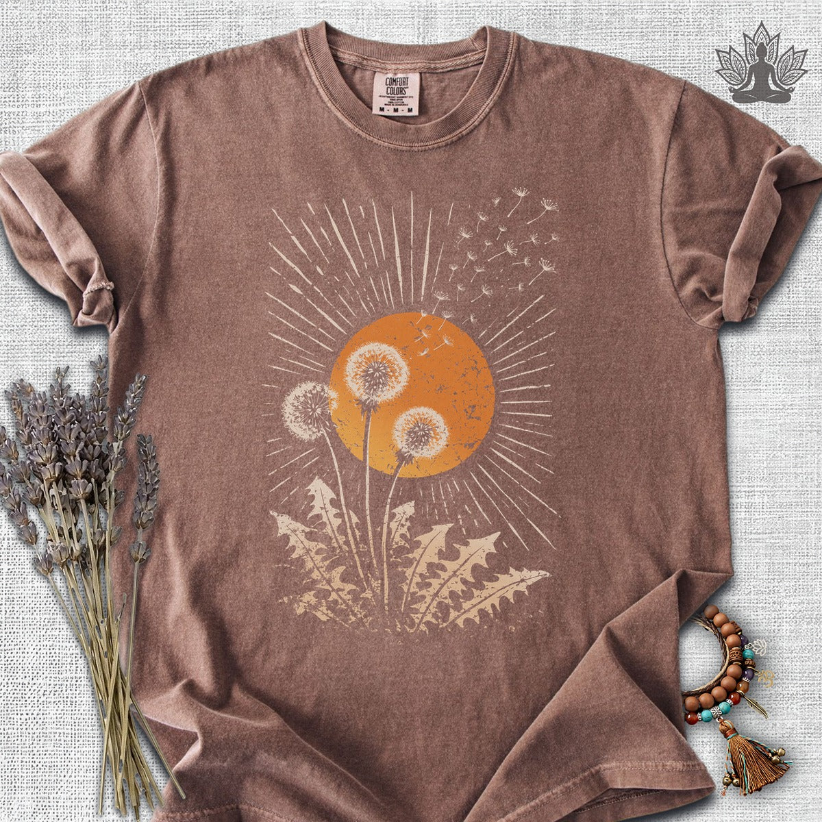 Wishes in the Wind Dandelion Comfort Colors® Tee