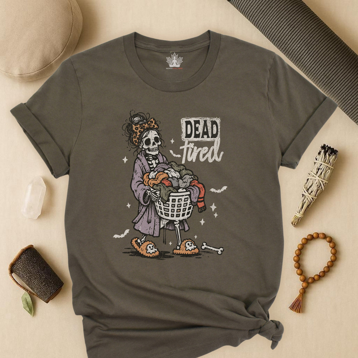 The Dead Tired Club Halloween Tee