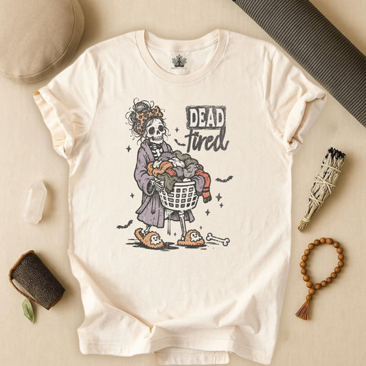The Dead Tired Club Halloween Tee