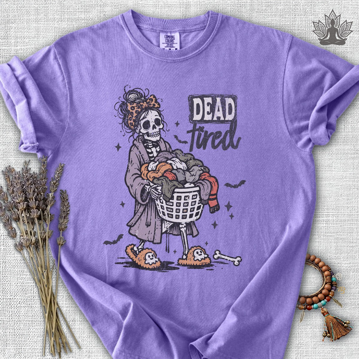 The Dead Tired Club Halloween Comfort Colors® Tee