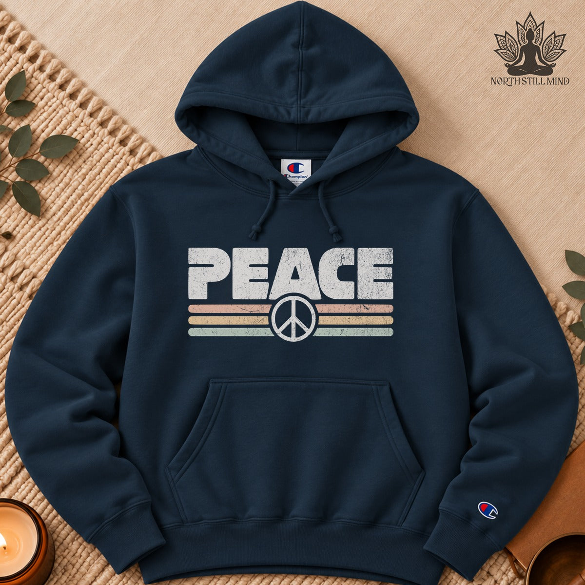 Peace Retro Champion® Hoodie