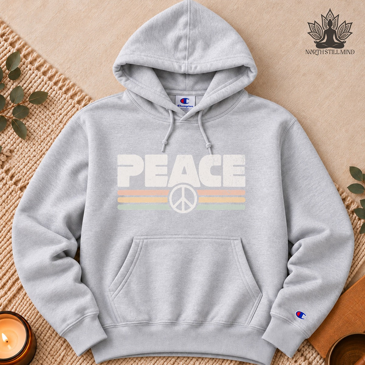 Peace Retro Champion® Hoodie