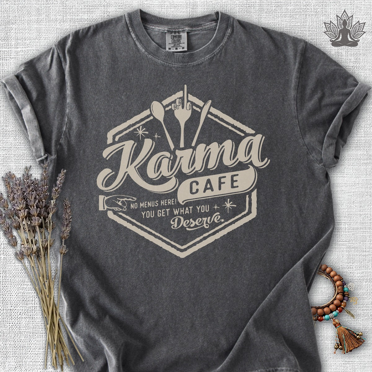 Karma Cafe Comfort Colors® Tee