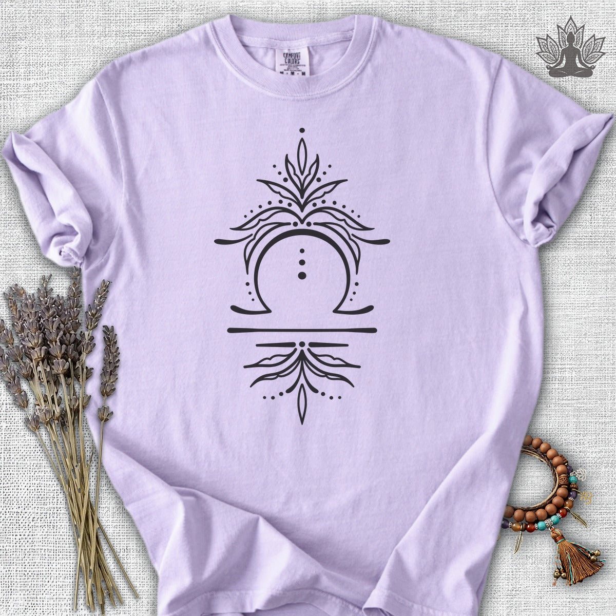 Boho Zodiac Signs Series Libra Comfort Colors® Tee