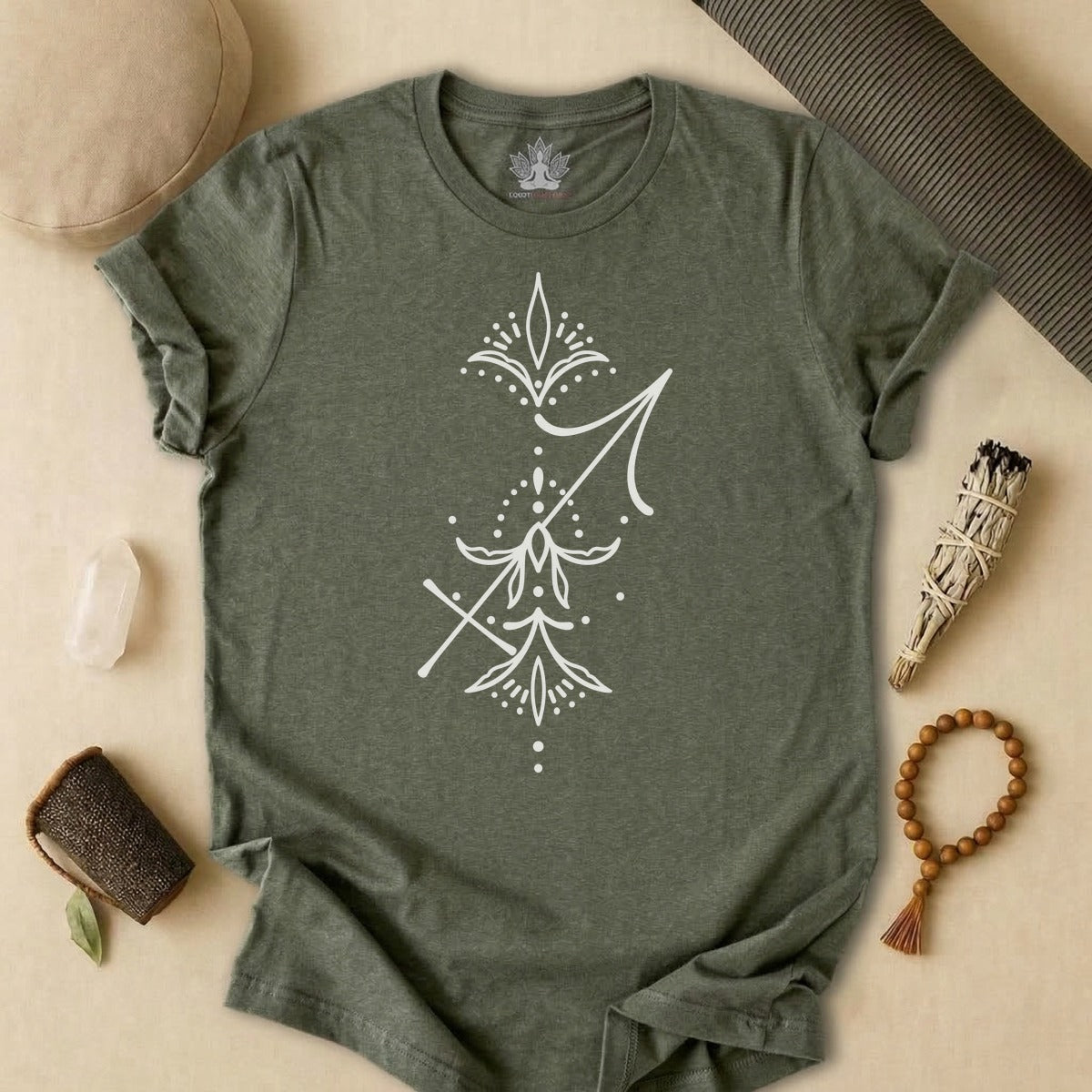 Boho Zodiac Signs Series Sagittarius Tee