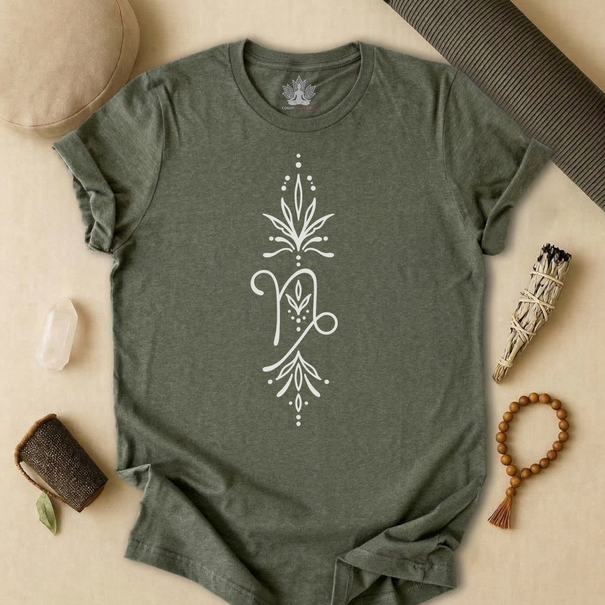 Boho Zodiac Signs Series Capricorn Tee