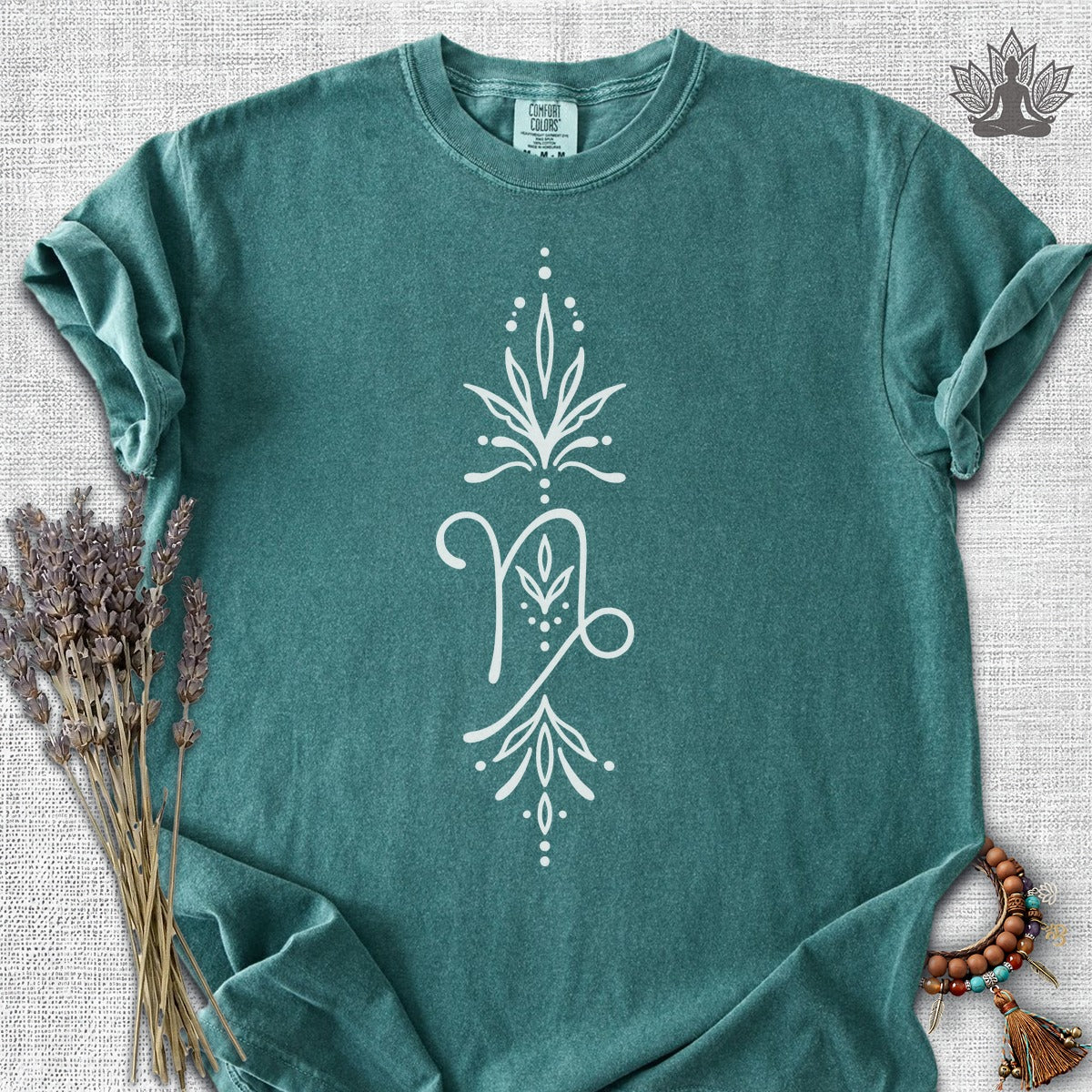 Boho Zodiac Signs Series Capricorn Comfort Colors® Tee