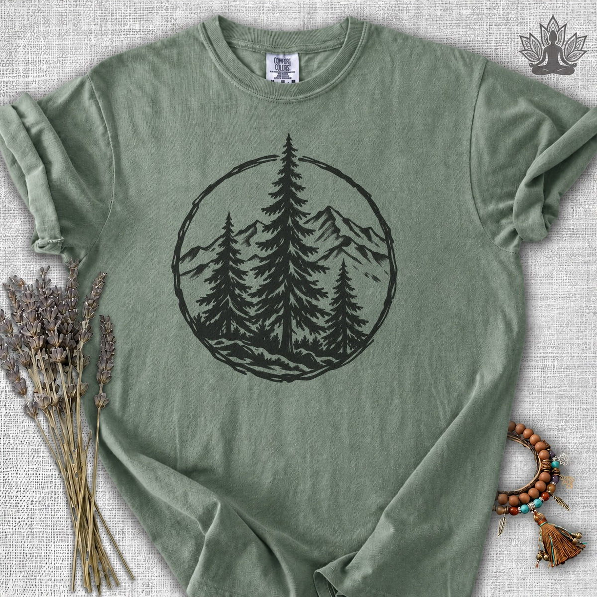 Peaceful Mountain Comfort Colors® Tee