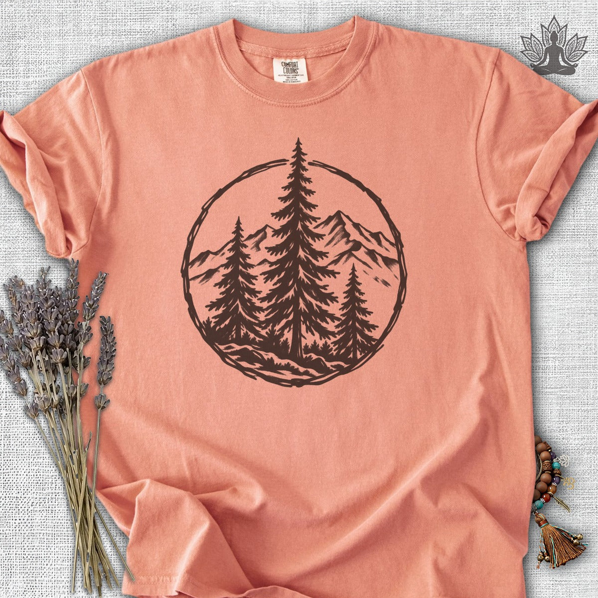 Peaceful Mountain Comfort Colors® Tee