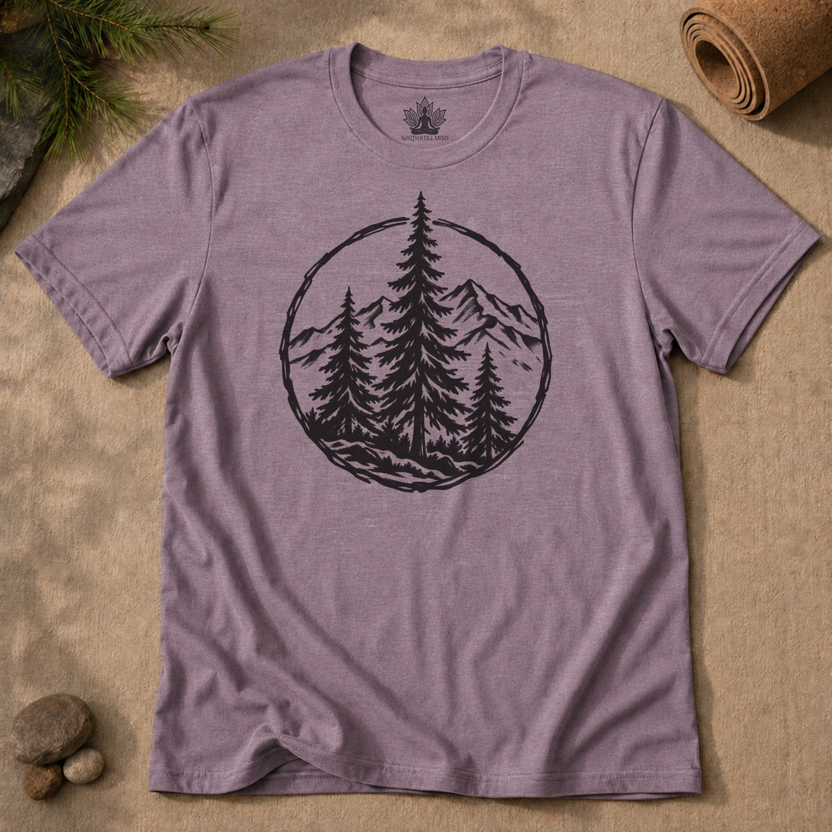 Peaceful Mountain Men Tee
