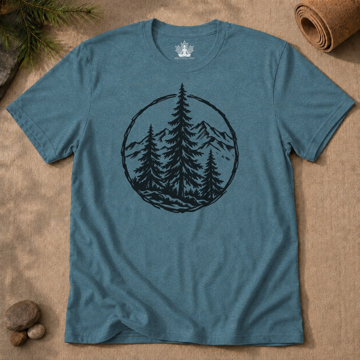 Peaceful Mountain Men Tee