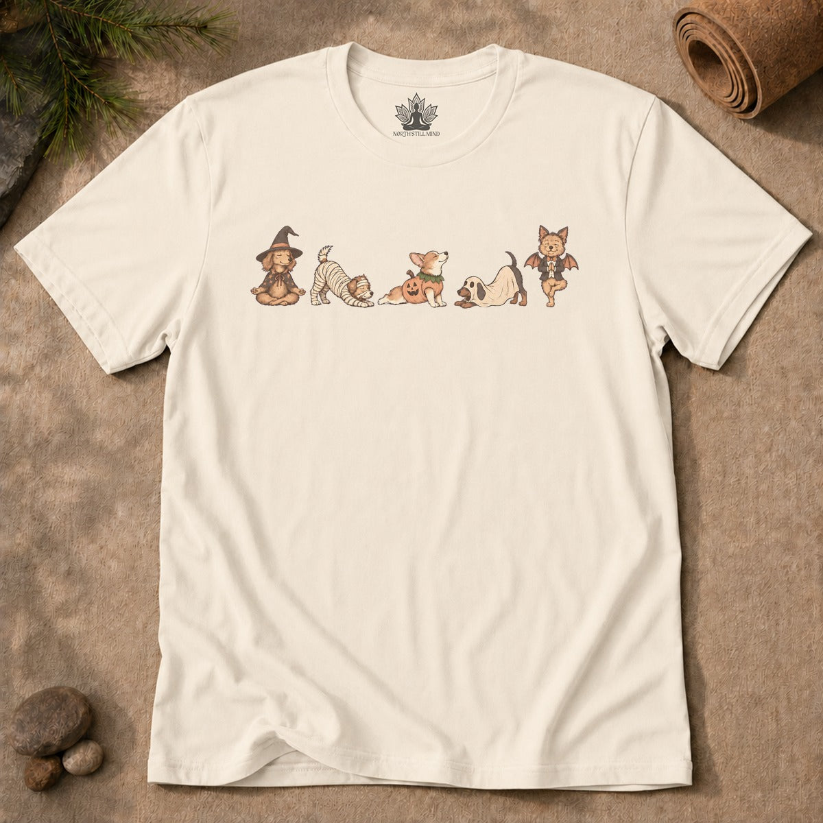 The Howl-O-Ween Yogi Pack Men Tee
