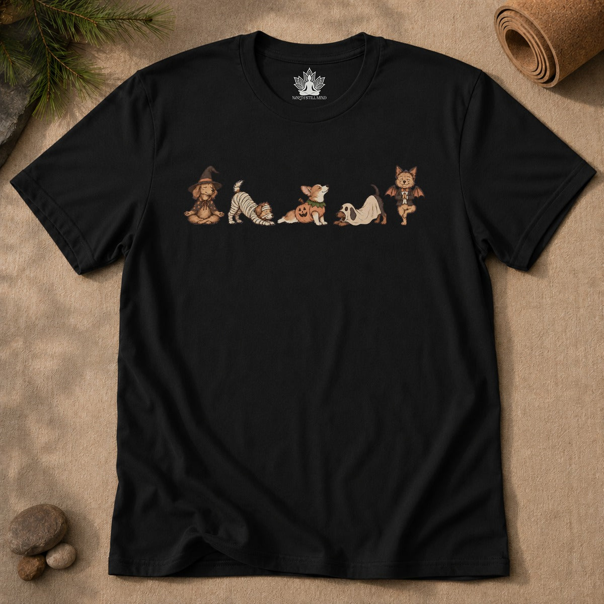 The Howl-O-Ween Yogi Pack Men Tee