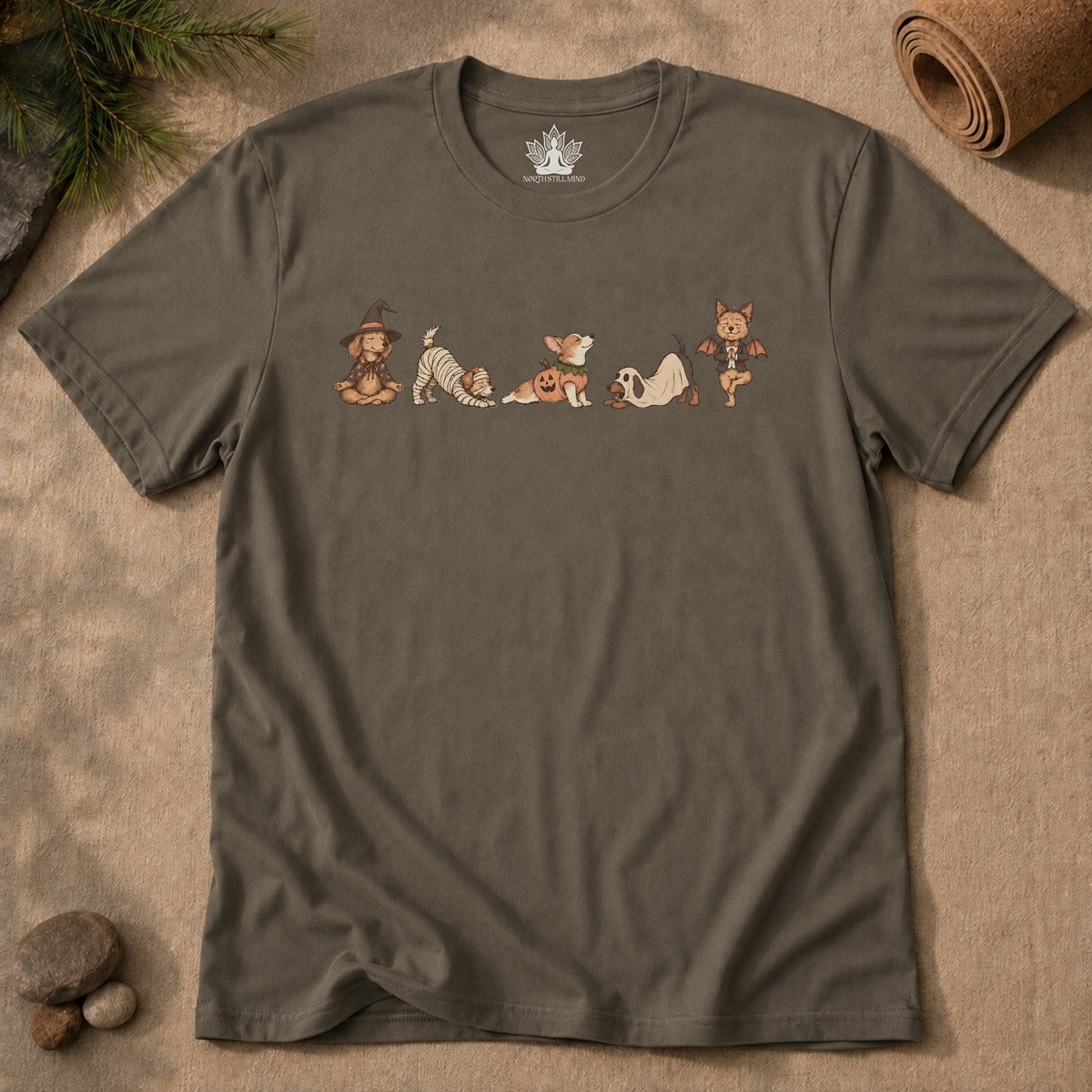 The Howl-O-Ween Yogi Pack Men Tee