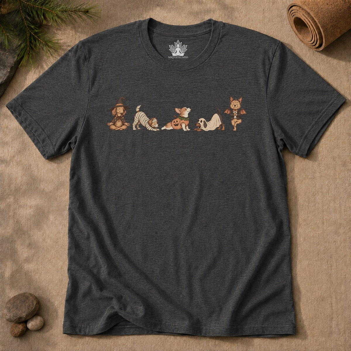 The Howl-O-Ween Yogi Pack Men Tee