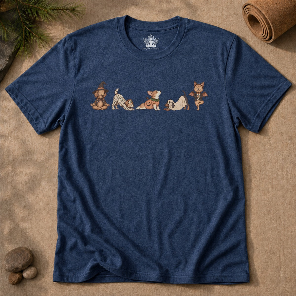The Howl-O-Ween Yogi Pack Men Tee