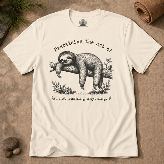 Practicing The Art Of Not Rushing Anything Men Tee