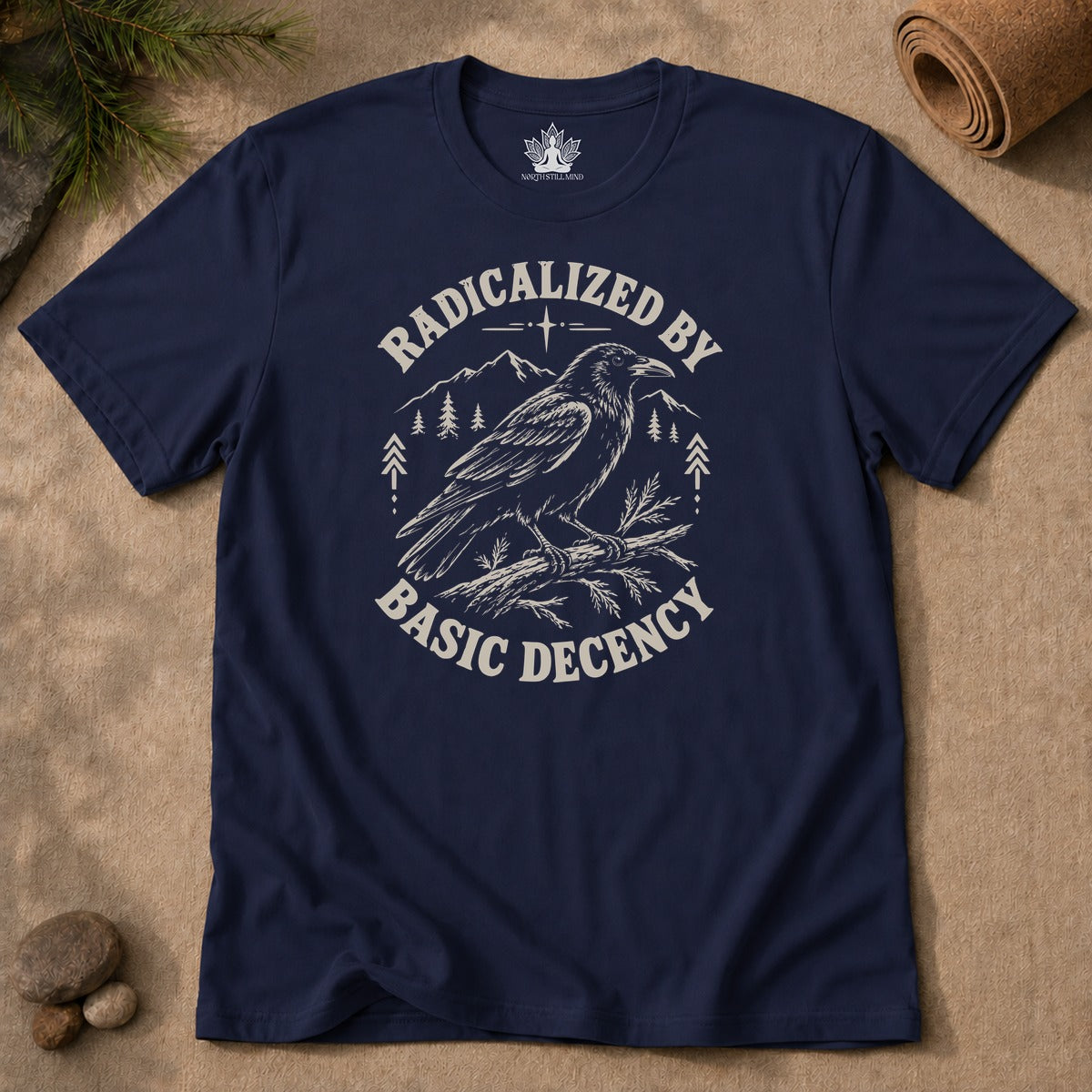 Radicalized By Basic Decency Men Tee