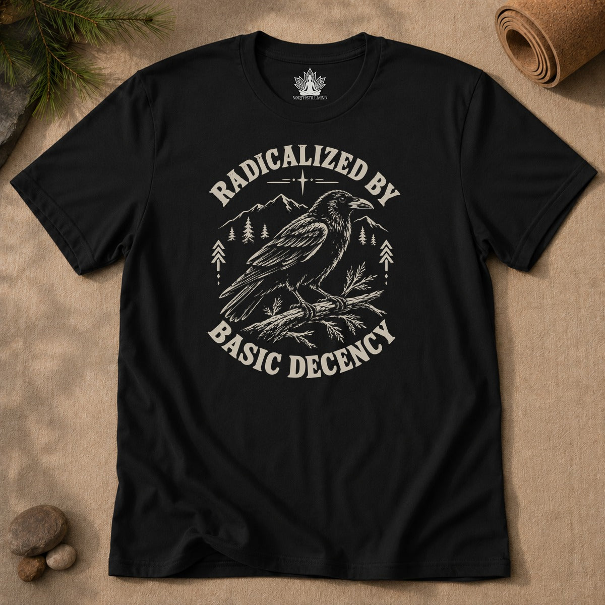 Radicalized By Basic Decency Men Tee
