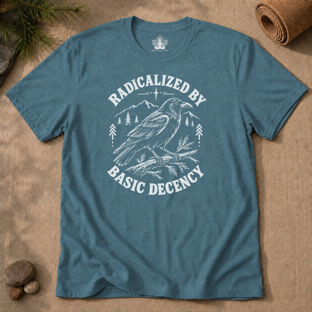 Radicalized By Basic Decency Men Tee