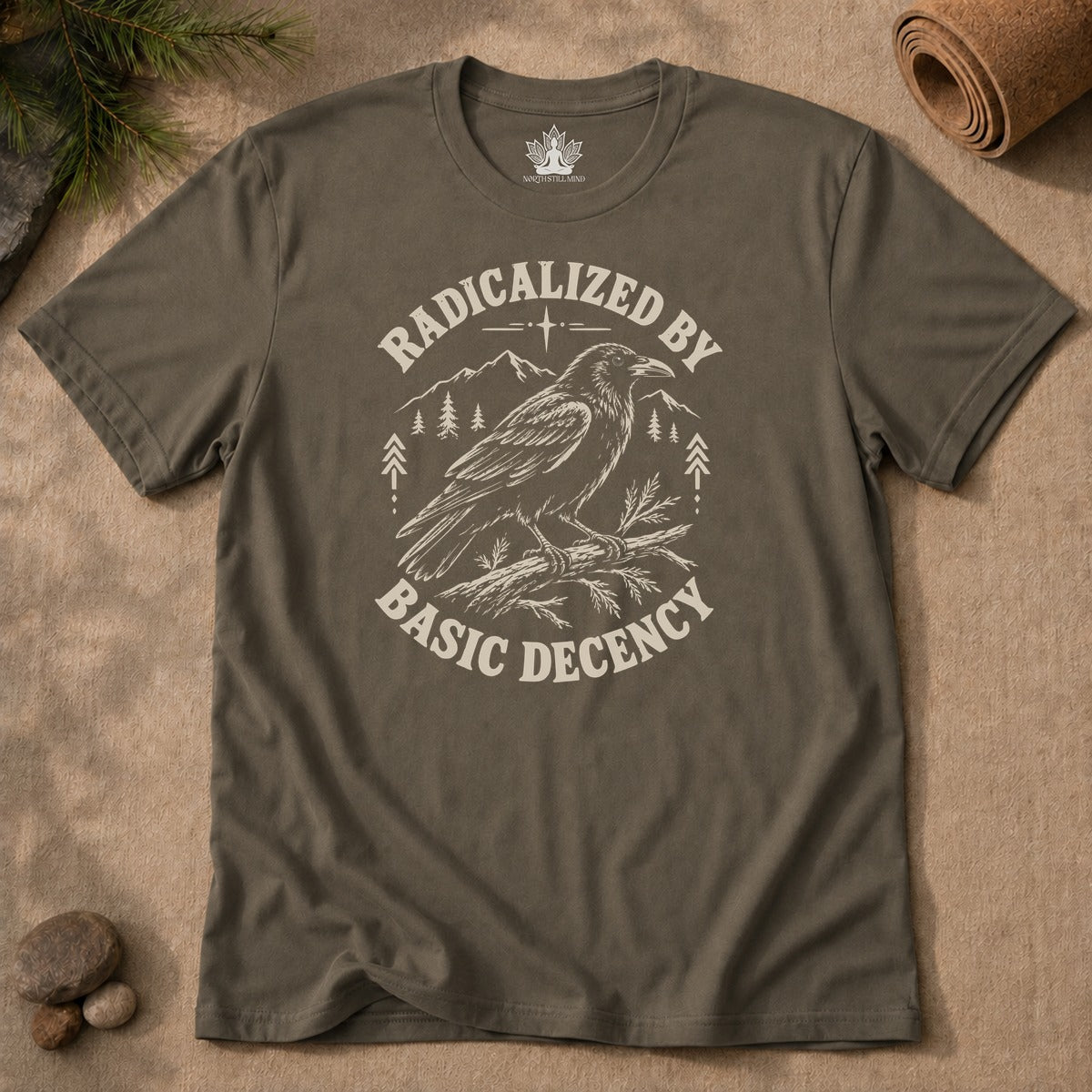 Radicalized By Basic Decency Men Tee