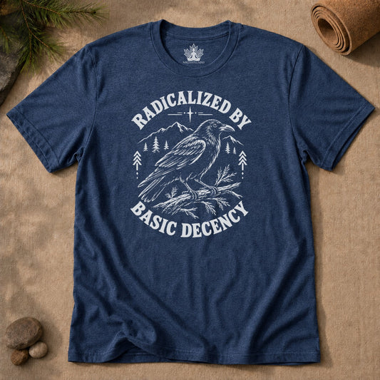 Radicalized By Basic Decency Men Tee