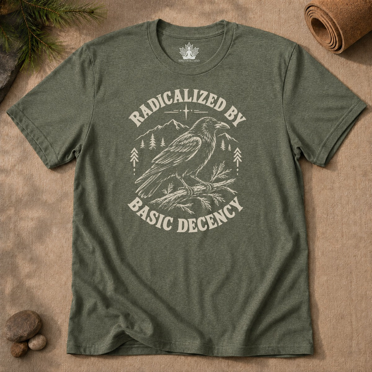 Radicalized By Basic Decency Men Tee