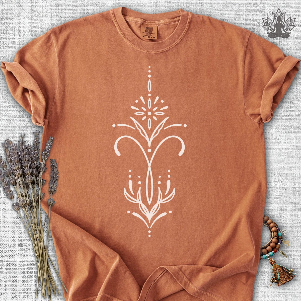 Boho Zodiac Signs Series Aries Comfort Colors® Tee