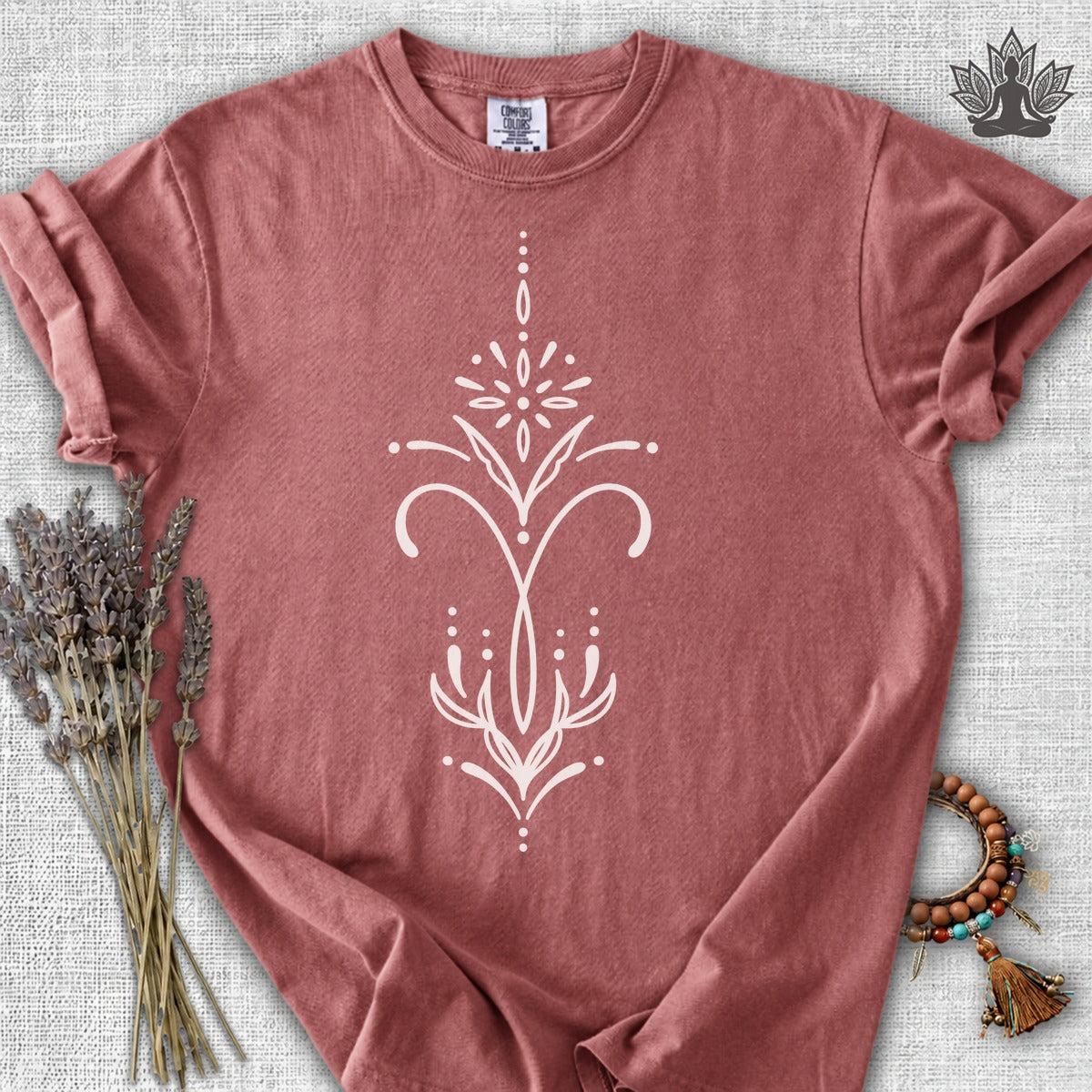 Boho Zodiac Signs Series Aries Comfort Colors® Tee