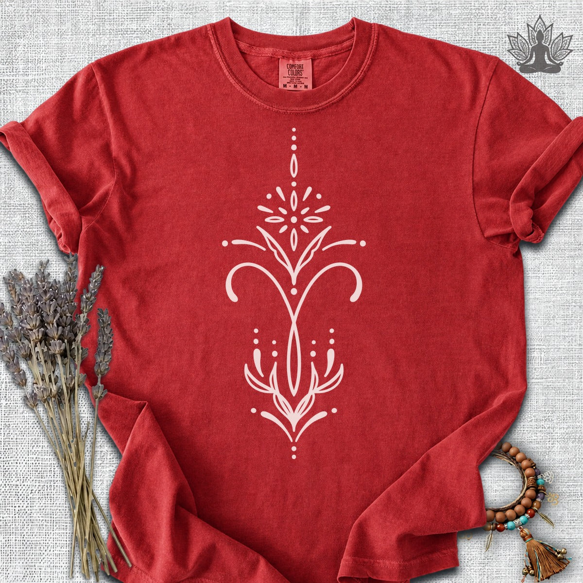 Boho Zodiac Signs Series Aries Comfort Colors® Tee