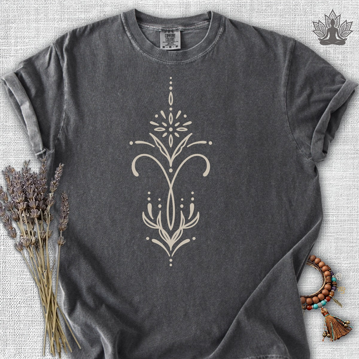 Boho Zodiac Signs Series Aries Comfort Colors® Tee