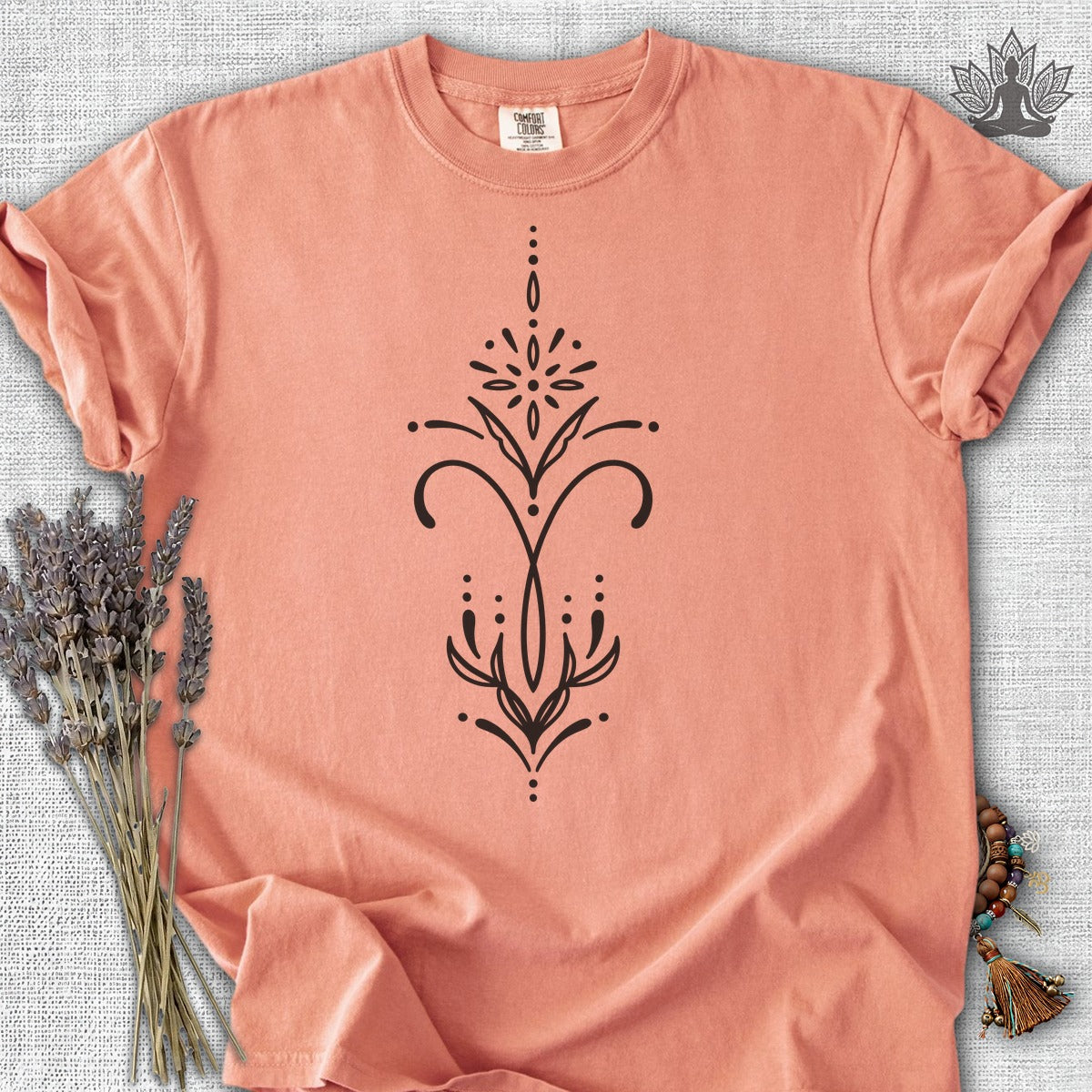 Boho Zodiac Signs Series Aries Comfort Colors® Tee
