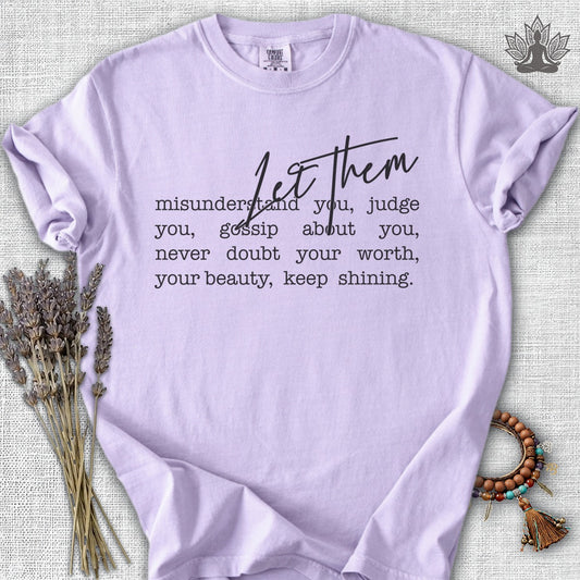 Let Them Comfort Colors® Tee