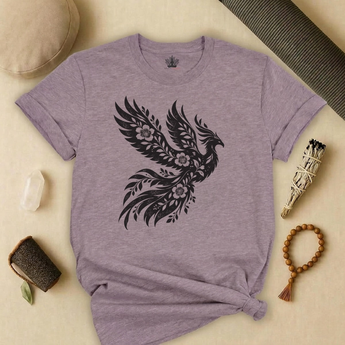 Boho Botanical Phoenix Tee